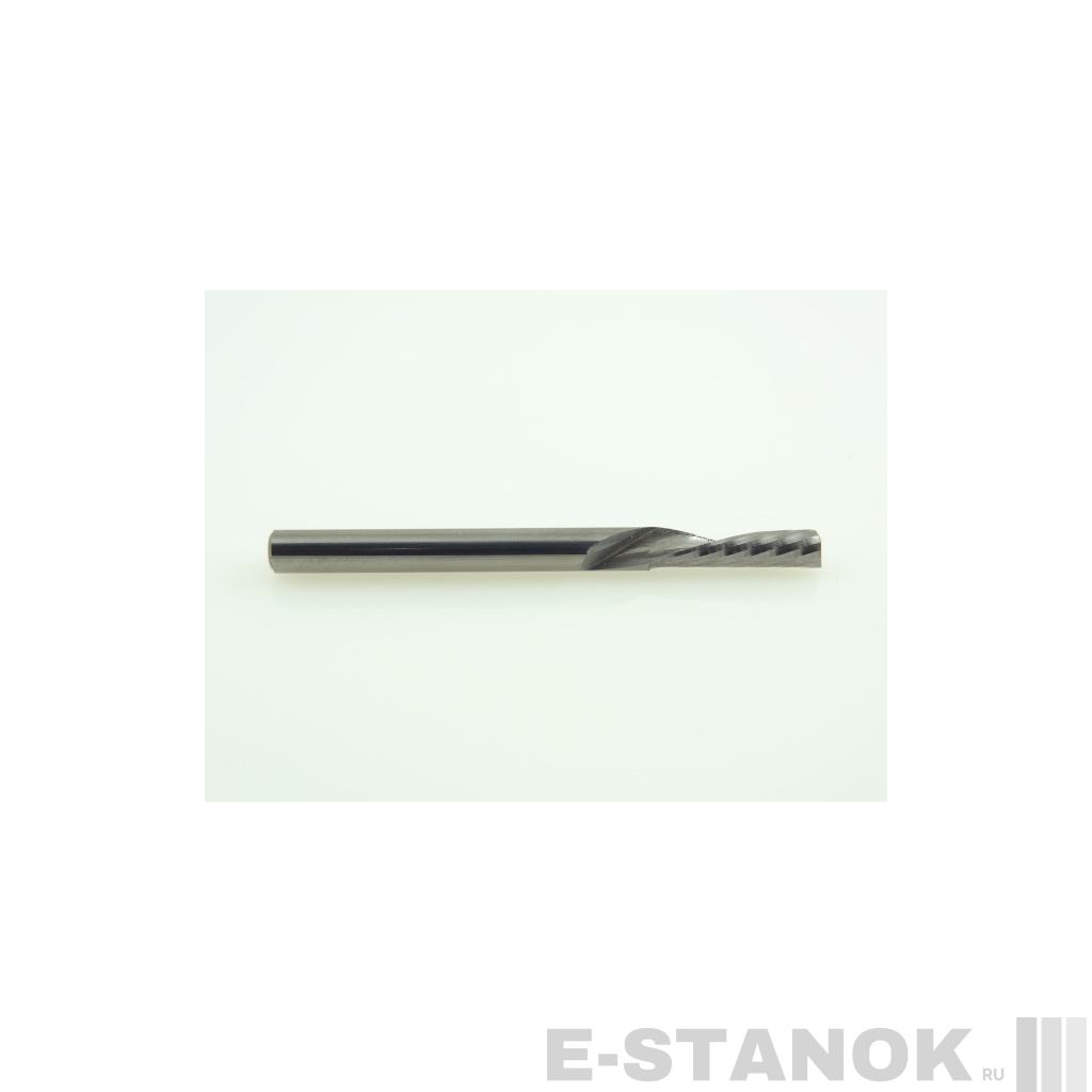 Однозаходная фреза стружка вниз Альма: диам. 4 мм, реж. длина 15 мм