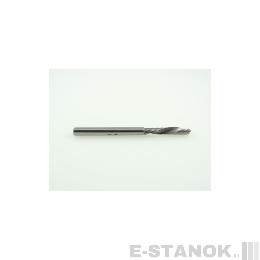 Однозаходная фреза стружка вниз Альма: диам. 4 мм, реж. длина 22 мм