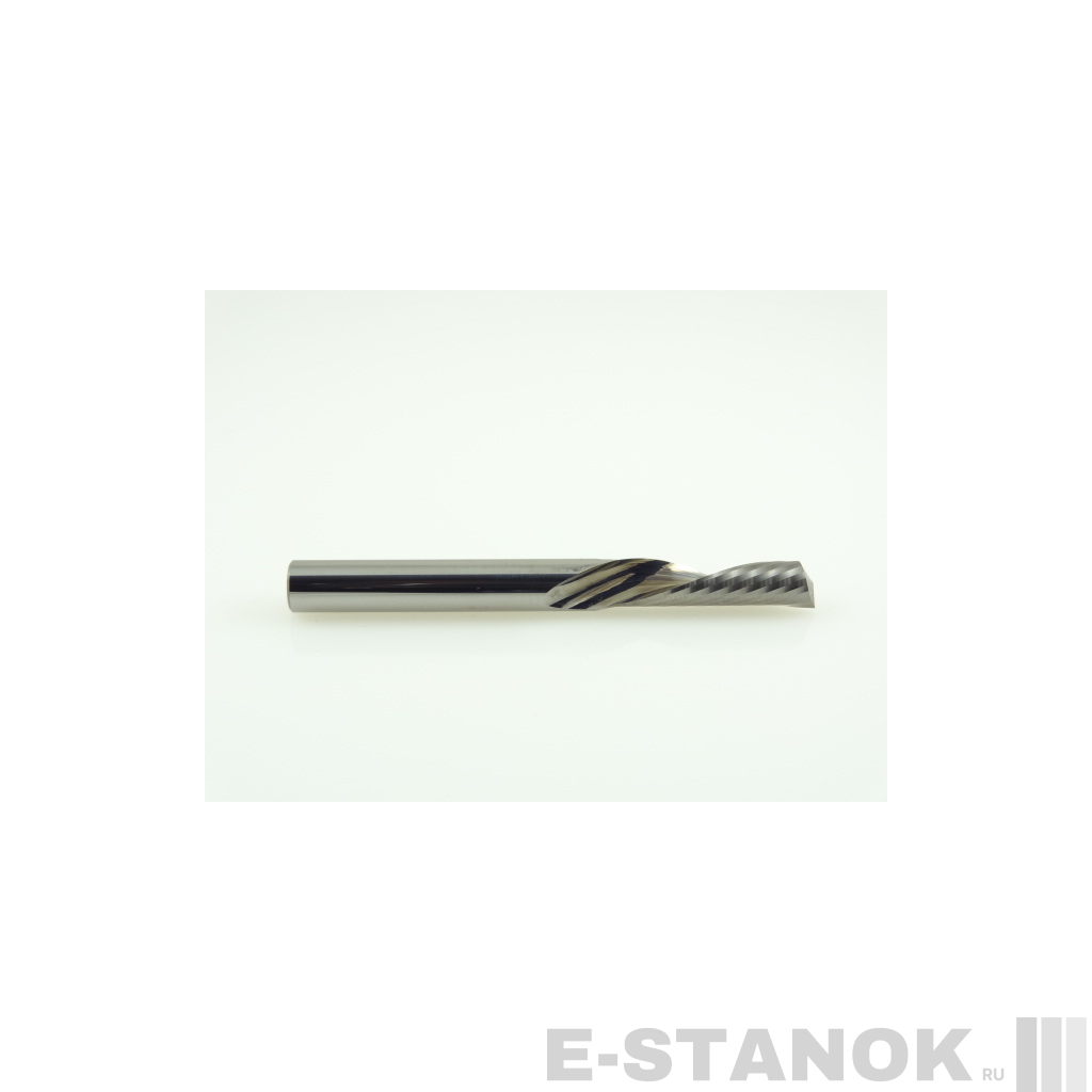 Однозаходная фреза стружка вниз Альма+: диам. 6 мм, реж. длина 22 мм