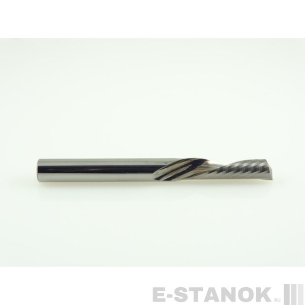 Однозаходная фреза стружка вниз Альма+: диам. 6 мм, реж. длина 22 мм