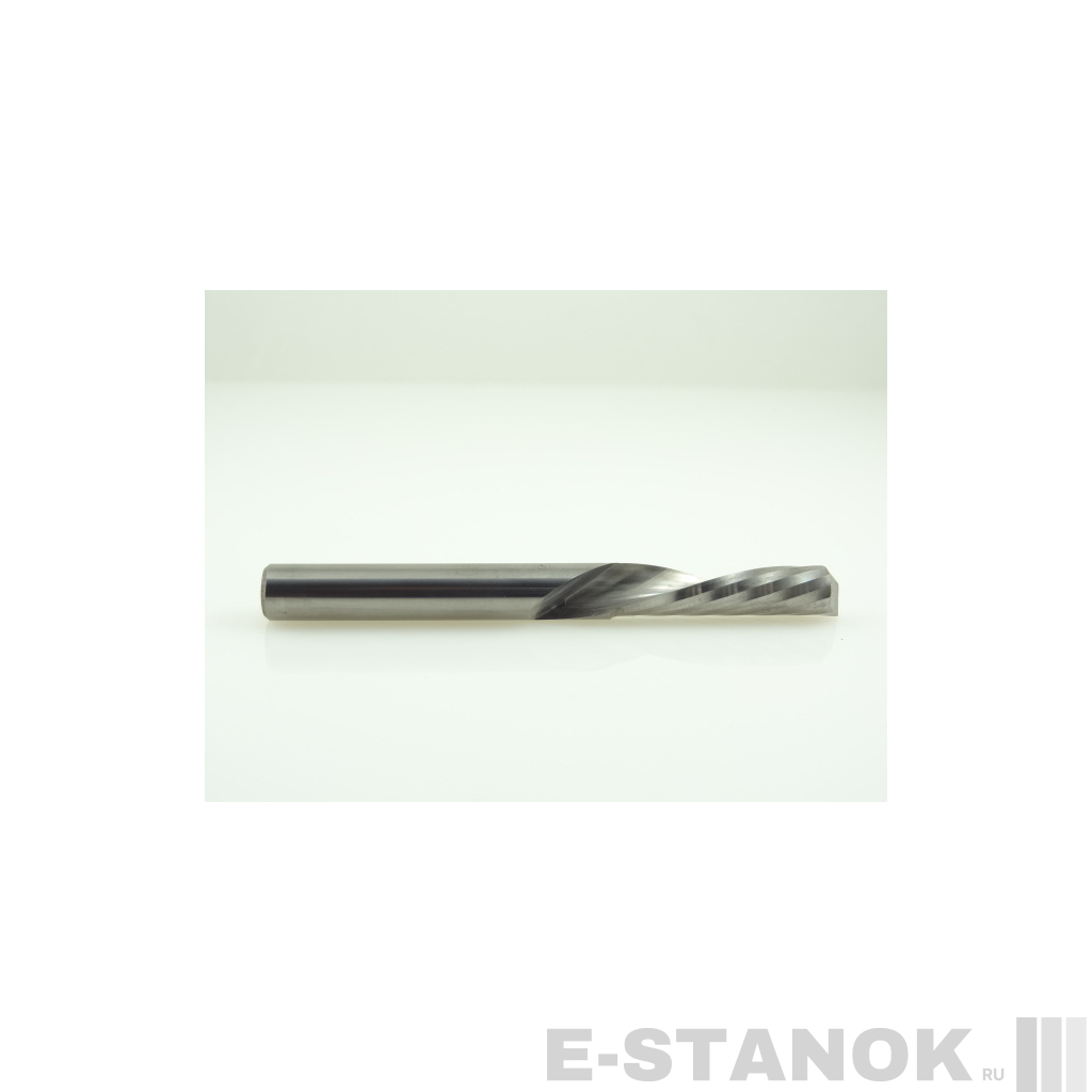 Однозаходная фреза стружка вниз Альма: диам. 8 мм, реж. длина 32 мм