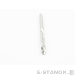 Однозаходная фреза стружка вниз DJTOL A: диам. 3.175 мм, реж. длина 17 мм