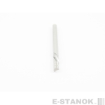 Однозаходная фреза стружка вниз DJTOL A: диам. 3.175 мм, реж. длина 8 мм