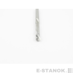 Однозаходная фреза стружка вниз DJTOL A: диам. 4 мм, реж. длина 17 мм