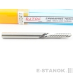 Однозаходная фреза стружка вниз DJTOL A: диам. 4 мм, реж. длина 17 мм