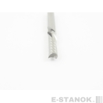 Однозаходная фреза стружка вниз DJTOL A: диам. 4 мм, реж. длина 17 мм