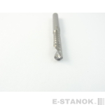 Однозаходная фреза стружка вниз DJTOL A: диам. 6 мм, реж. длина 25 мм