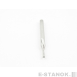 Однозаходная фреза стружка вниз DJTOL A: хвост. 3.175, диам. 1.5 мм мм, реж. длина 6 мм