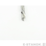 Однозаходная фреза стружка вниз DJTOL AA: диам. 4 мм, реж. длина 12 мм