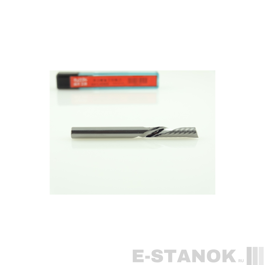 Однозаходная фреза стружка вниз DJTOL AA: диам. 5 мм, реж. длина 22 мм