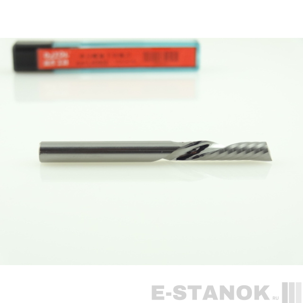 Однозаходная фреза стружка вниз DJTOL AA: диам. 5 мм, реж. длина 22 мм