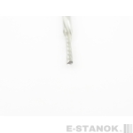 Однозаходная фреза стружка вниз DJTOL AA: хвост. 3.175 мм, диам. 2 мм, реж. длина 12 мм