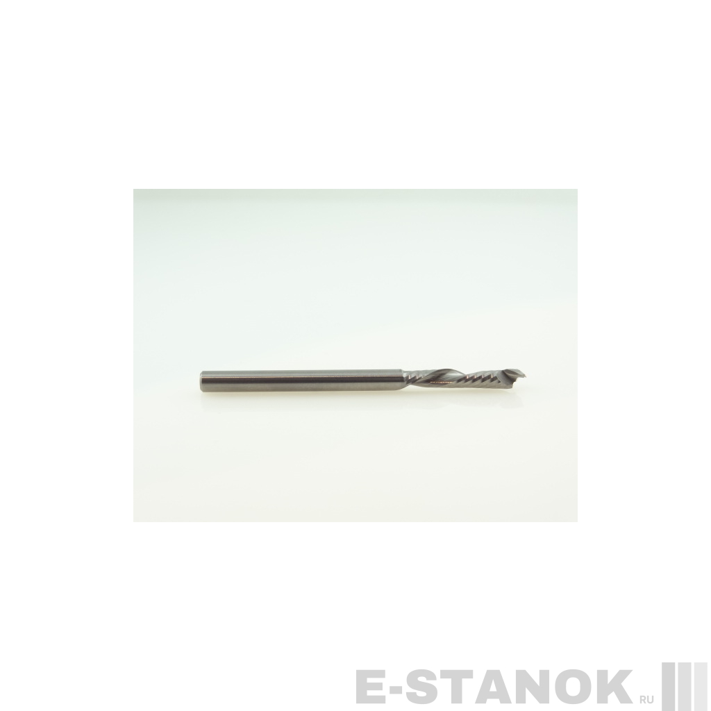 Однозаходная компрессионная фреза Альма+: диам. 4 мм, реж. длина 22 мм