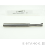 Однозаходная компрессионная фреза Альма: диам. 6 мм, реж. длина 22 мм