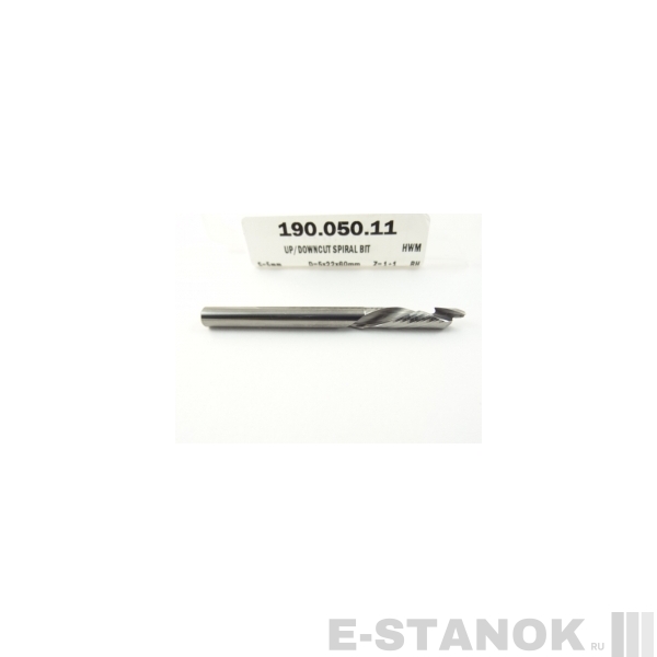 Однозаходная компрессионная фреза CMT: диам. 4 мм, реж. длина 15 мм