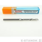 Однозаходная компрессионная фреза DJTOL A: диам. 3.175 мм, реж. длина 22 мм