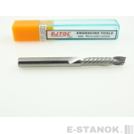 Однозаходная компрессионная фреза DJTOL A: диам. 5 мм, реж. длина 22 мм