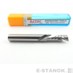 Однозаходная компрессионная фреза DJTOL A: диам. 6 мм, реж. длина 17 мм