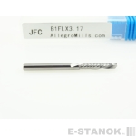 Однозаходная компрессионная фреза JFC: диам. 3.175 мм, реж. длина 17 мм