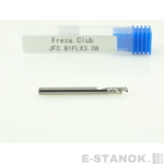 Однозаходная компрессионная фреза JFC: диам. 3.175 мм, реж. длина 8 мм