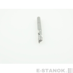 Однозаходная компрессионная фреза JFC: диам. 4 мм, реж. длина 17 мм