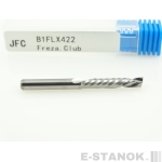 Однозаходная компрессионная фреза JFC: диам. 4 мм, реж. длина 22 мм