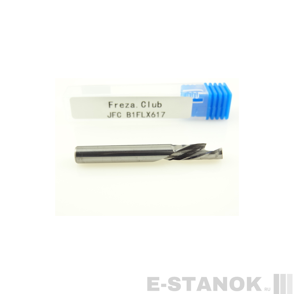 Однозаходная компрессионная фреза JFC: диам. 6 мм, реж. длина 17 мм