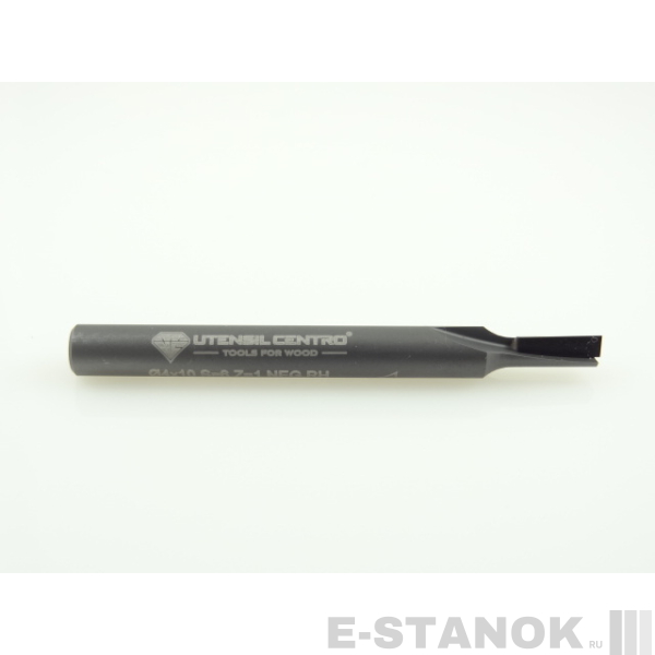 Прямая алмазная фреза Utensil Centro: диам. 4 мм, хвост. 6 мм, реж. длина 10 мм