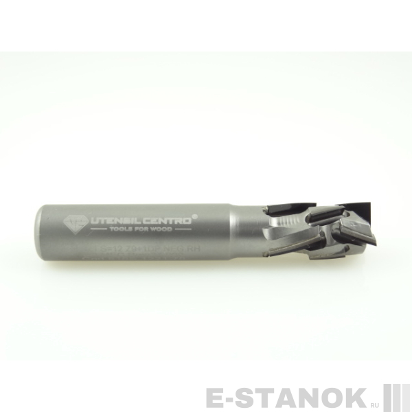 Трёхзаходная алмазная фреза для нестинга Utensil Centro: диам. 12 мм, реж. часть 21 мм