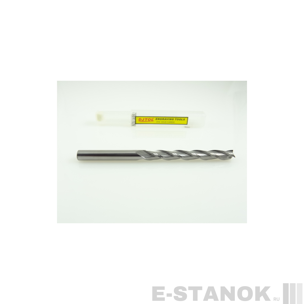 Трёхзаходная фреза DJTOL N: диам. 6 мм, реж. длина 52 мм