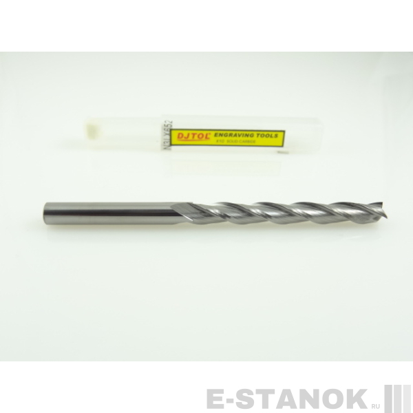 Трёхзаходная фреза DJTOL N: диам. 6 мм, реж. длина 52 мм