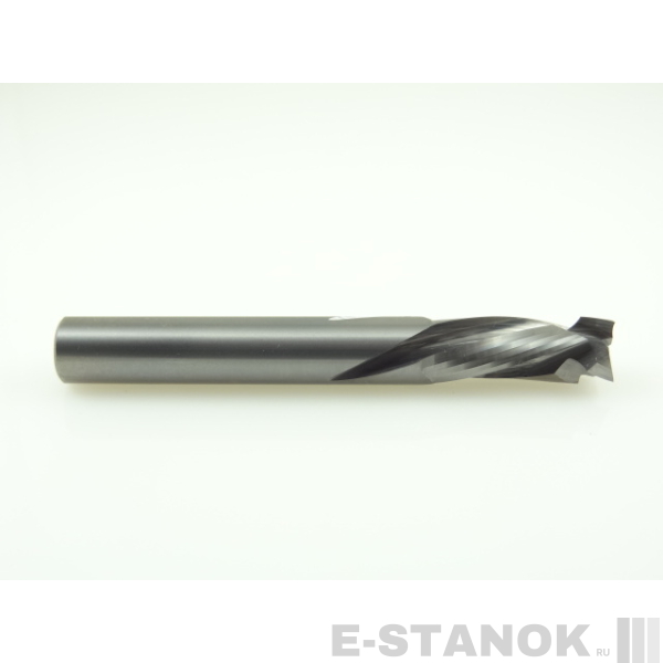 Трёхзаходная компрессионная фреза Альма S: диам. 10 мм, реж. длина 26 мм