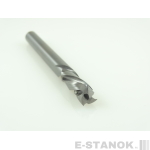 Трёхзаходная компрессионная фреза Альма S: диам. 8 мм, реж. длина 22 мм