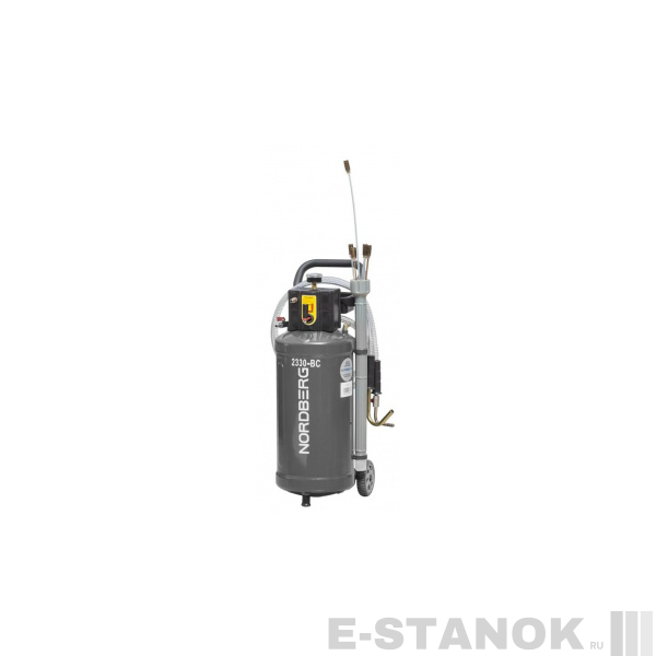 Установка для сбора масла пневматическая, 30 л (серая) NORDBERG 2330-BC