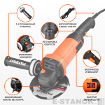 Машина углошлифовальная (УШМ) PATRIOT AG 128E — изображение 2