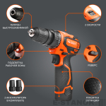 Дрель-шуруповерт аккумуляторная PATRIOT BR 369 Li BL — изображение 2