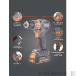 Дрель-шуруповерт аккумуляторная PATRIOT BR 212 UES — изображение 2