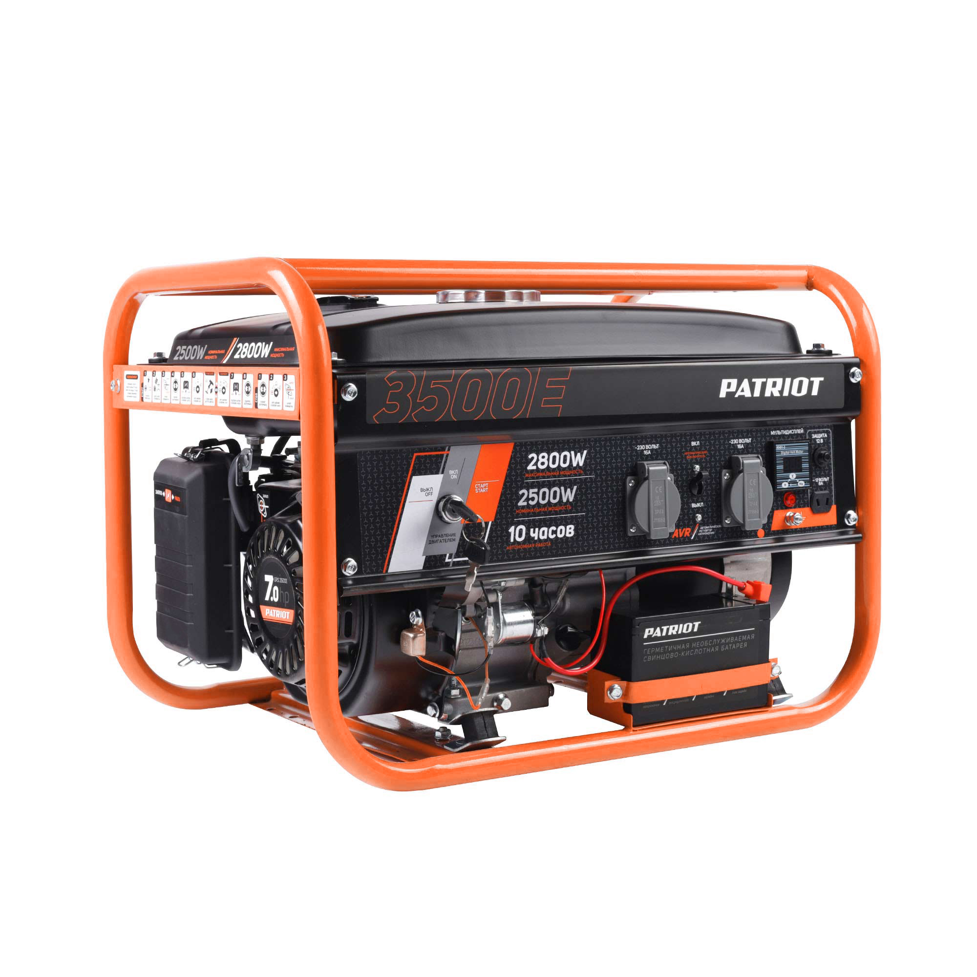 476102250 Генератор бензиновый GRS 3500 E — изображение 1