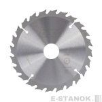 Диск пильный по дереву (165х24х30/20 мм, 24 зубца)