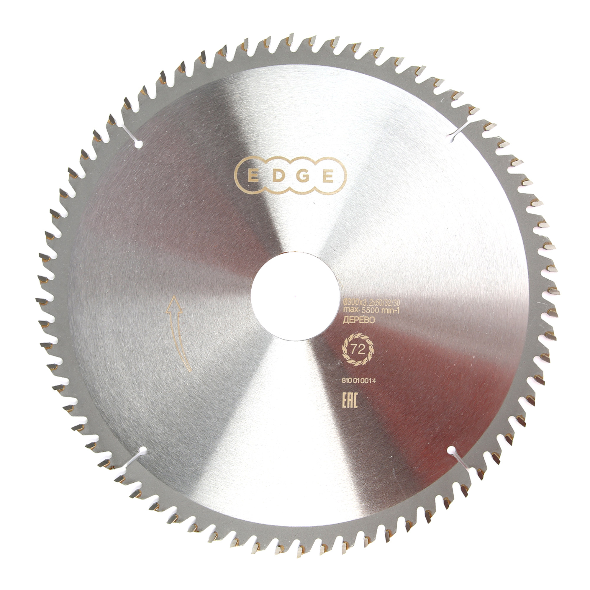 810010014 Диск пильный по дереву (300х72х50/32/30 мм, 72 зубца) — изображение 1