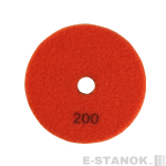 Круг алмазный гибкий шлифовальный (100 мм, P200, вод.охл.) — изображение 2