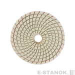 Круг алмазный гибкий шлифовальный (100 мм, P400, вод.охл.)