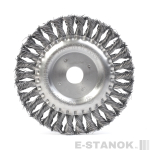 Щетка круглая витая (150х22.23 мм)