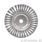 Щетка круглая витая (200х22.23 мм)