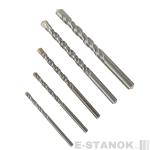 Набор сверл по бетону (4x75, 5x85, 6x100, 8x120, 10x120 мм) — изображение 2