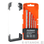 Набор сверл по бетону (4x75, 5x85, 6x100, 8x120, 10x120 мм) — изображение 3