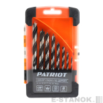 Набор сверл по дереву спиральные W-образная заточка 3, 4, 5, 6, 7, 8, 9, 10 мм