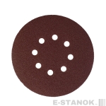 Круг шлифовальный на липучке (150 мм, Р100, 8 отв.)