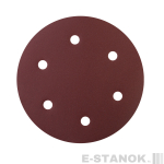 Круг шлифовальный на липучке (225мм, Р180, 6 отв)