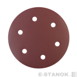 Круг шлифовальный на липучке (225мм, Р240, 6 отв)